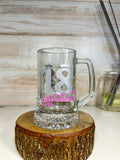 Beer Stein Glass - Personalised