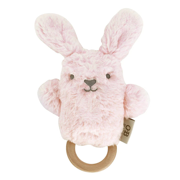 O.B. Designs Soft Rattle Toy | Betsy Bunny
